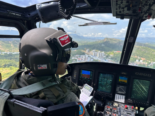 Operaciones aéreas refuerzan la seguridad electoral en Tolima, Huila y Cundinamarca