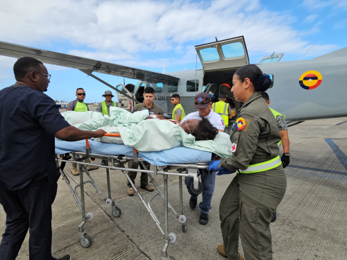 En una misma jornada fueron realizados tres traslados aeromédicos