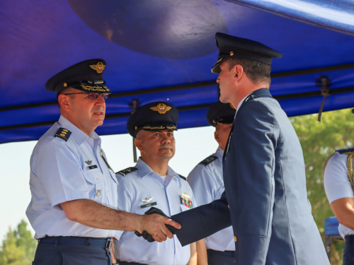 “Qué bueno estar aquí” primeras palabras del nuevo Comandante del GAORI