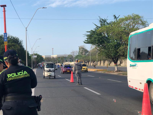 Se fortalece la seguridad aérea y terrestre durante Semana Santa en el Caribe colombiano