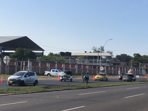 Se fortalece la seguridad aérea y terrestre durante Semana Santa en el Caribe colombiano