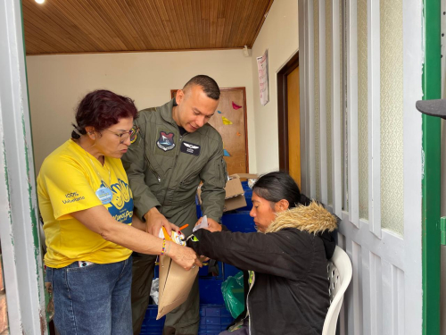 Actividad de Asistencia Médica y Humanitaria beneficia familias en Sutamarchán, Boyacá 