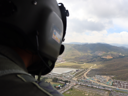 Despliegue operacional aéreo y terrestre refuerza la seguridad de los viajeros durante Semana Santa