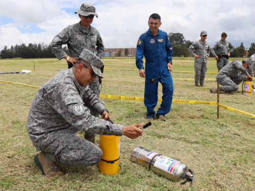 Escenarios simulados de incendio fortalecen capacidades de respuesta ante emergencias