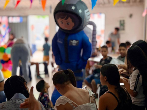 Con actividades recreativas y acompañamiento, se fortalecieron lazos comunitarios en Melgar