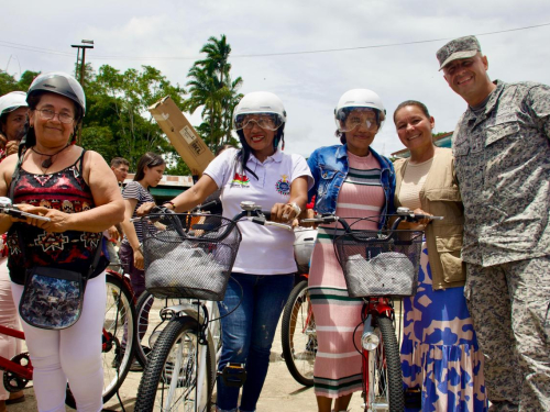 La solidaridad llegó por aire a Puerto Leguízamo, Putumayo