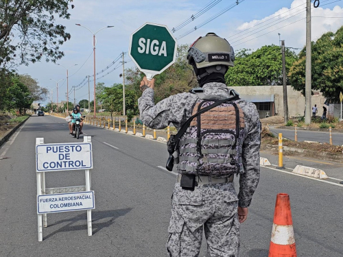 Control y vigilancia estratégica durante la semana mayor en la  Orinoquía colombiana