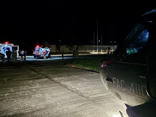 Compleja misión nocturna permitió traslado de menores heridos en Nariño hasta Cali