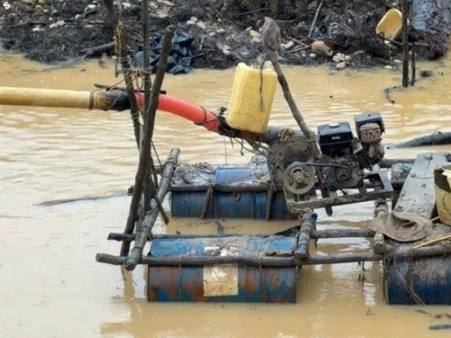 Acción militar destruyó unidades de producción minera ilegal en Putumayo 