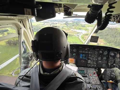 Comando Aéreo de Mantenimiento fortalece Plan Democracia en Sabana de Occidente