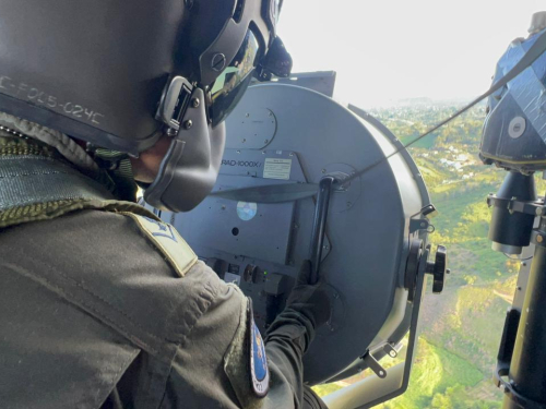 Continúan misiones aéreas para fortalecer la seguridad en la jornada electoral