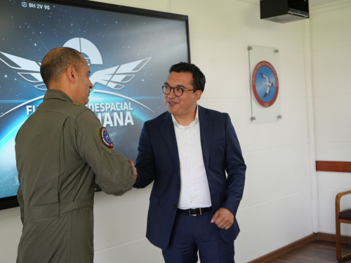 Articulación de esfuerzos en seguridad entre la Fuerza Aeroespacial y Alcaldía de Cota