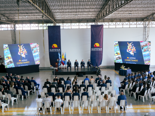 SATENA celebró en Medellín sus 64 años con el Twin Otter serie 1.000 como símbolo de su legado y expansión