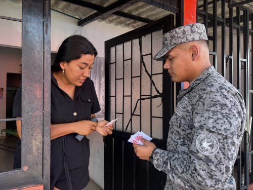 Operaciones de sensibilización en el oriente colombiano