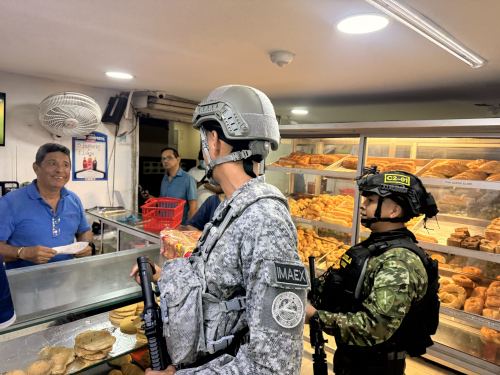 Patrullajes contra la extorsión en Malambo son realizados por la Fuerza Pública