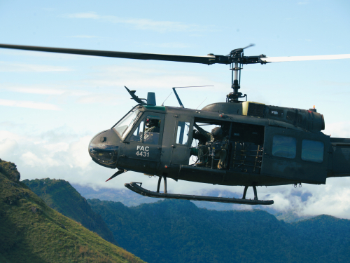 Capacidades helicoportadas reforzarán la seguridad durante la jornada electoral