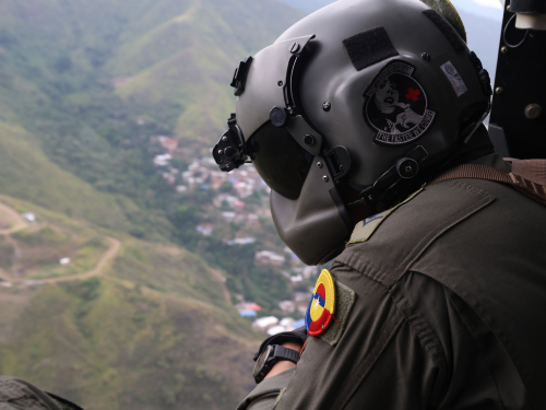 Fuerza Aeroespacial Colombiana fortalece la seguridad electoral en el suroccidente colombiano