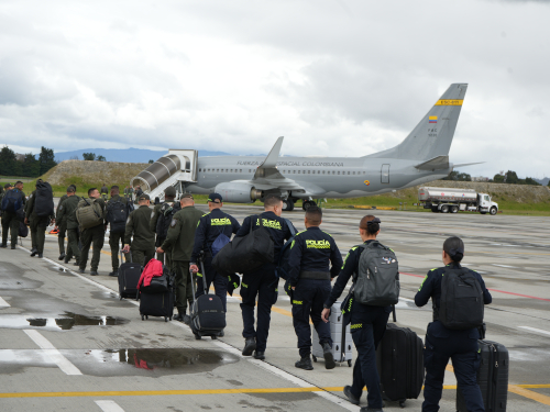 Capacidades aéreas de la FAC respaldan la seguridad de la segunda vuelta presidencial