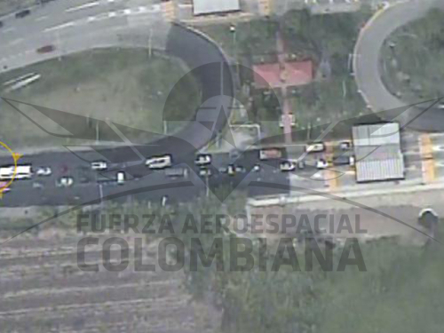 Sobrevuelo fortalece monitoreo de movilidad y orden público durante Plan Democracia