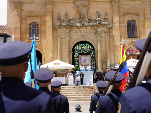 Devoción y tradición marcaron la celebración de la Virgen del Milagro en Boyacá 