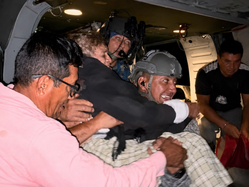 El ‘Ángel’ rescató a 20 personas en El Dorado, Meta