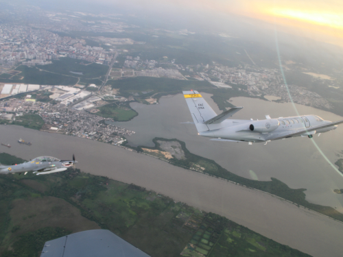49 años volando por la seguridad del Caribe colombiano 