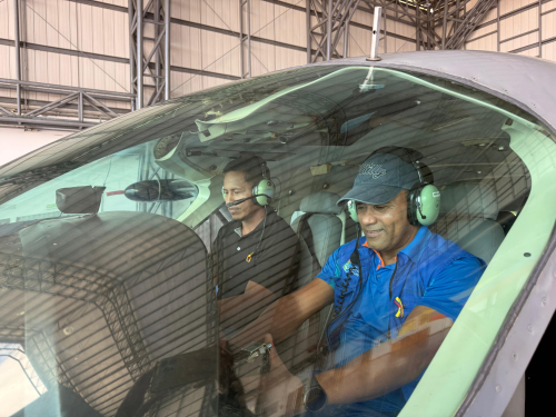 Funcionarios del  Hospital  de Leticia conocieron las capacidades aeroespaciales del Amazonas 
