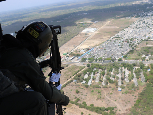 Vigilancia aérea fortalece la seguridad en el Atlántico