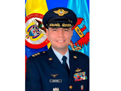 Mayor General Juan Jaime Martínez Ossa, nuevo Comandante de la Fuerza Aeroespacial Colombiana 