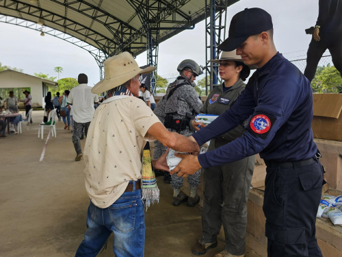 El apoyo continúa para familias afectadas por la ola invernal en Nunchía, Casanare 