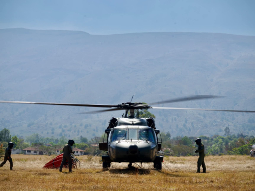 La Fac continúa esfuerzos para controlar emergencia en Villa de Leyva