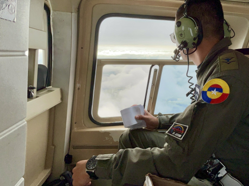 Operaciones aéreas fortalecen la prevención del reclutamiento forzado en el Caquetá