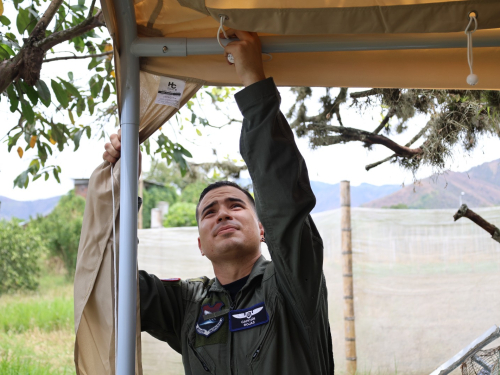 Ayuda humanitaria llevó refugio temporal a damnificados del terremoto en zonas rurales