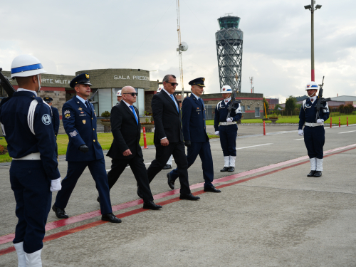CATAM rindió homenaje a los veteranos de la Fuerza Pública 