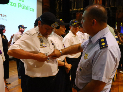 Meta exalta el legado de los veteranos de la Fuerza Pública