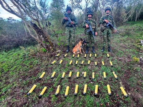 Neutralizada amenaza explosiva contra la Fuerza Pública en Nariño 