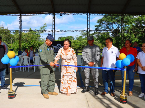 Colegio en Villavicencio fue remodelado gracias a corazones de la Fuerza Aérea 