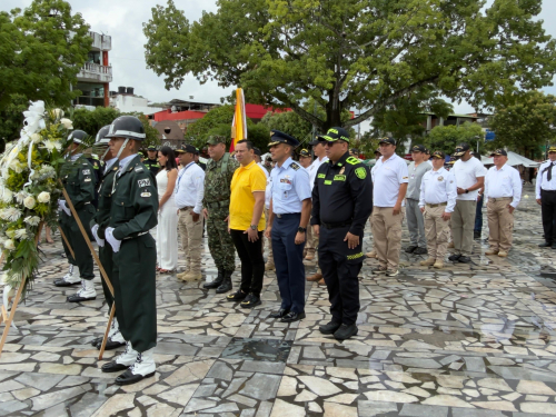 En Melgar se rindió homenaje a los veteranos de la Fuerza Pública