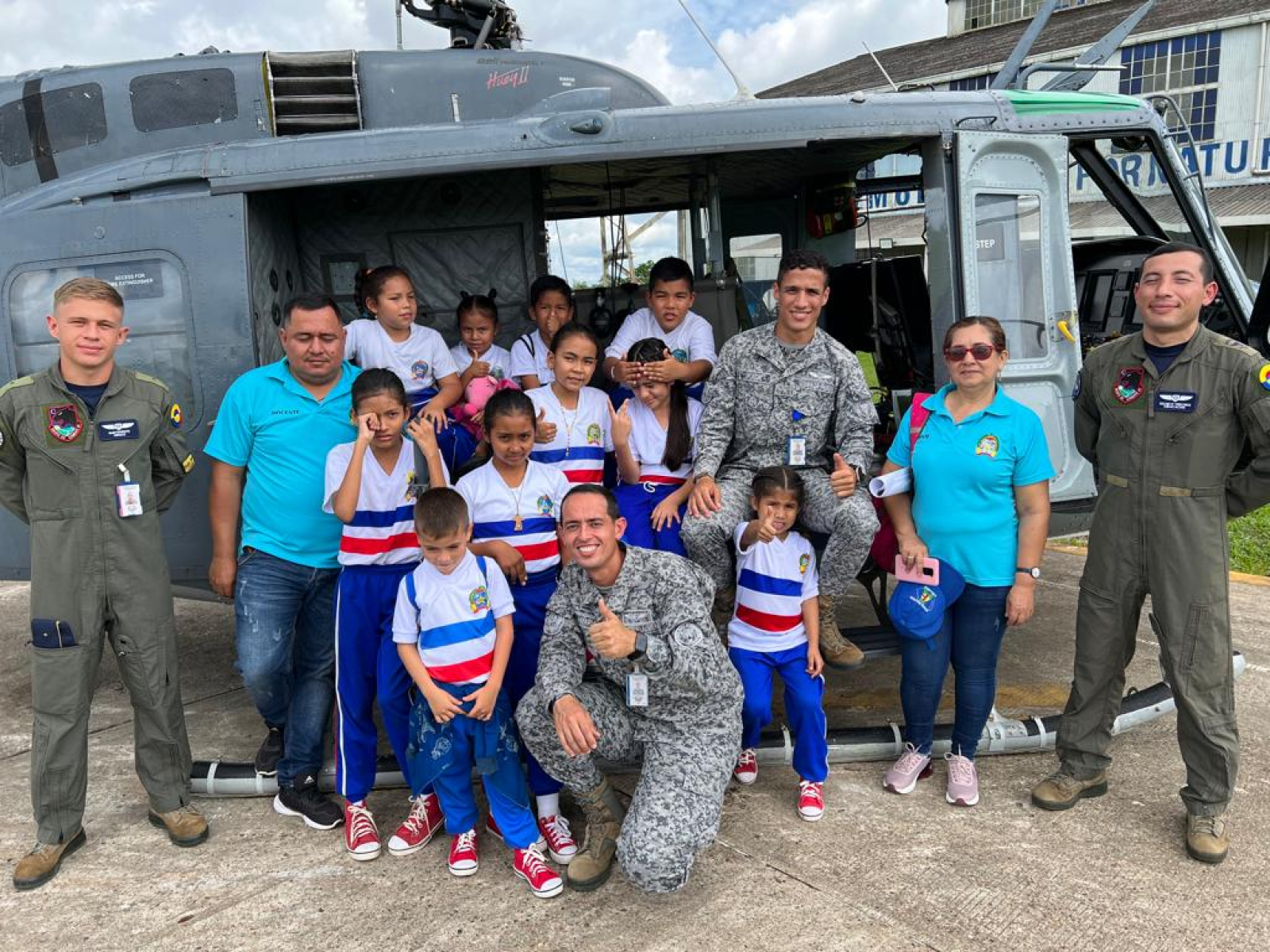 Programa Así se va a las Estrellas para niños de Solano,  Caquetá 