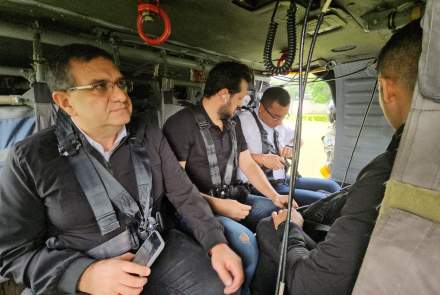 Emergencia en Antioquia: vital asistencia de la Fuerza Aérea tras fuertes lluvias