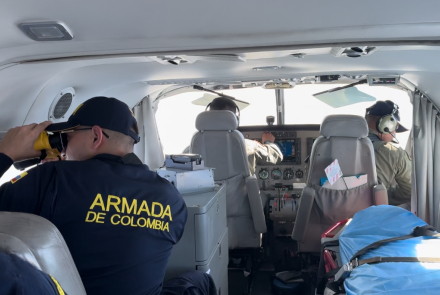 Búsqueda y rescate de migrantes en el Caribe colombiano