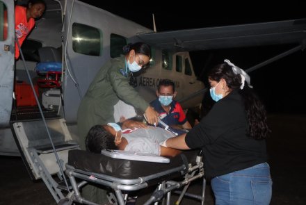 Joven fue trasladado oportunamente de La Primavera, Vichada a Villavicencio