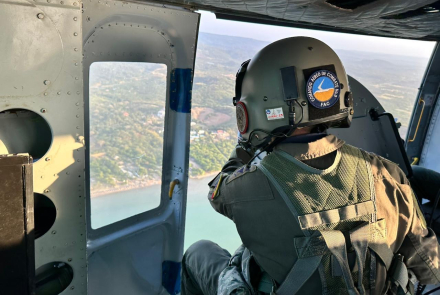 Desde el aire se refuerza la seguridad en el Atlántico 