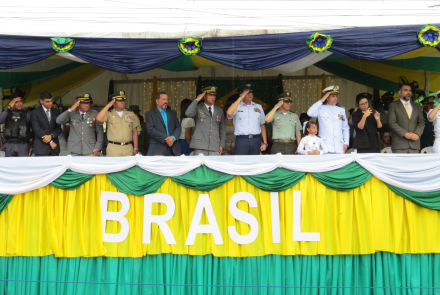 Se conmemoró los 202 años de independencia de Brasil