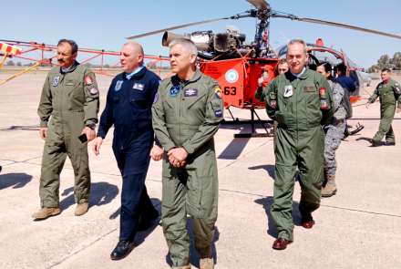 Acordado programa de cooperación bilateral con la Fuerza Aérea Argentina