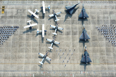 El Comando Aéreo de Combate No.1 conmemora 91 años de compromiso nacional