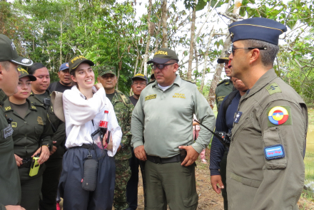 EExExhaustiva búsqueda en la Amazonía colombiana: fue encontrada turista española