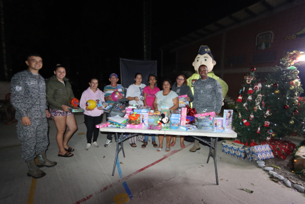 “Operación Gratitud” alegró la navidad a decenas de niños en el Meta