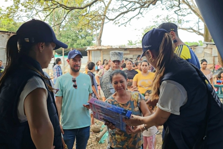 Más de 600 regalos iluminan la Navidad de niños y niñas en Casanare