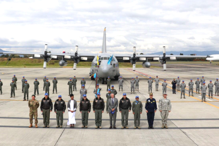 La Fuerza Aeroespacial Colombiana lidera la VII Campaña Aérea y XI Expedición Antártica